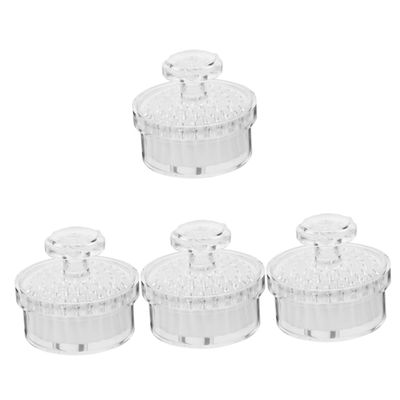 Beavorty 4pcs Face Wash Brush Face Scrubber Skin Care Brush Facial Exfoliator for Gentle Cleansing