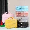 YOOYEH Mini Travel Hand Luggage Cosmetic For Case Small Portable Carrying Pouch Cute Suitcase For Makeup Multifunctional Storage Organizer view 2