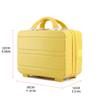 YOOYEH Mini Travel Hand Luggage Cosmetic For Case Small Portable Carrying Pouch Cute Suitcase For Makeup Multifunctional Storage Organizer view 3