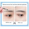 2Pcs Stainless Steel Tweezers for Women Facial Hair view 3