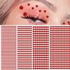 1792 Pcs Self Adhesive Rhinestones for Makeup Face Gems Stick on Face Jewels Eyes Gems Face Stickers Dotting Tools for Nail Art Body Eye Makeup Crafts Decoration Stick on Body Crystal Jewels (Big Red view 1