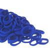 100 Pack Seamless Hair Ties for Women Girls Ponytail Holders for Thick Hair (Royal Blue) view 2
