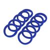 100 Pack Seamless Hair Ties for Women Girls Ponytail Holders for Thick Hair (Royal Blue) view 3
