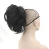 10 Colors Hairpieces Claw Ponytailtail Synthetic Hair Clip In Hair Extensions Little Ponytail Tail #1B 12inches view 1