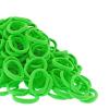 100 Pack Seamless Hair Ties for Women Girls Ponytail Holders for Thick Hair (Green) view 2