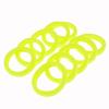 100 Pack Seamless Hair Ties for Women Girls Ponytail Holders for Thick Hair (neon yellow) view 3