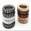 10 PCS Spiral Hair Ties No Damage for Thick Hair, Hair Scrunchies for Women's Hair Ponytail Holders Plastic Hair Elastics Hair Bands Hair Coils view 1