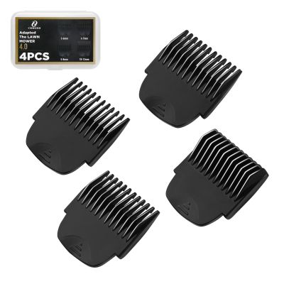 CR8GR8 Guards for Manscaped 4.0 The Lawn Mower 4.0 Trimmer, 4 Pack Lawnmower from 4.0 1/8" to 1/2", Waterproof Guide Comb Replacement for Manscaped 4.0 Attachments