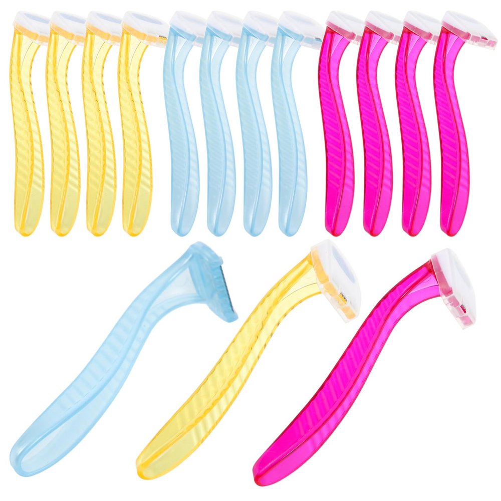 Beaupretty Facial Hair Removal Razor for Women 15pc Body Shaver Hair Razor for Legs Arm