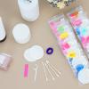 Adorila 50 Pack Disposable Hotels Cosmetic Vanity Kit, Individually Wrapped Amenities Hospitality Makeup Set Accessories for Motels Toiletries Supplies, Hotel, Airbnb, Guests & Charity view 4