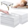 Disposable Bed Sheets 200 Pcs 31" x 71" Massage Table Sheets Non Woven Fabric SPA Bed Cover Breathable for Massage Beauty Tattoos(White) view 1