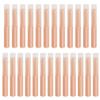 Mini Skater 0.14oz Empty Flavored Lip Balm Container Tubes Plastic Homemade Moisturizing Lip Stick with Caps Bulk Fit for Women Adult DIY Making Supplies, 25 Count (Pink) view 1