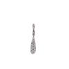 Sttiafay Vintage Rhinestone Teardrop Earrings Silver Long Crystal Earrings Teardrop Cz Earrings Sparkly Rhinestone Bridal Earrings Jewelry for Women view 1