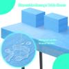 Disposable Bed Sheets for Massage Table 200 Pcs 31" x 71" Waterproof Massage Table Sheets Soft Non Woven Fabric SPA Massage Table Bed Cover Breathable for Beauty Tattoos Waxing Travel (Blue) view 4