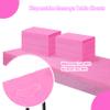Disposable Bed Sheets for Massage Table 100 Pcs 31" x 71" Waterproof Massage Table Sheets Soft Non Woven Fabric SPA Massage Table Bed Cover Breathable for Beauty Tattoos Waxing Travel (Pink) view 4