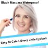 Black Mascara for Older Women and Seniors With Thinning Lashes - Volume and Length, Waterproof, Smudge Proof, Non-Clumping, Natural Makeup for All Day and Party Wear view 2