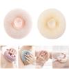 2 Pcs Bath Sponge Cleaning Brush, Bath Loofah Sponge, Body Sponge with Suction Cup, Massage Bath Sponge Balls, Super Soft Exfoliating Bath Sponge Cleaning Massage Bath Ball - (Beige + Pink) view 1