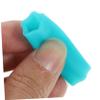 MERRYHAPY Cuticle Scissors Cover 12pcs Silicone Manicure Scissors Handle Sleeves view 2