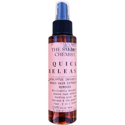 The Smart Chemist Quick Release Tape in Hair Extension Residue Remover 4 oz