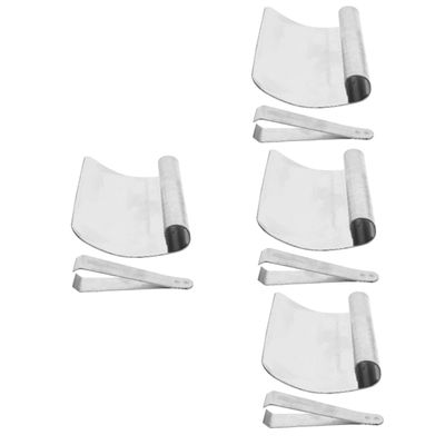 4 Sets Pig Butcher Hair Removal Shaving Hand Tools Metal Scraper Home Tools Manual Pig Hair Razor Kitchen Pig Hair Scraping Tool Hair Remover for Pig Animal Hair Shaver