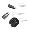 FOMIYES 20pcs Stainless Steel Brow Tweezers Practical Eyebrow Clips for Precision Grooming and Trimming for Personal and Eyebrow Tools view 4