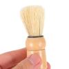 Lurrose Portable Multi-use Beard Brush for Men Natural Boar Bristle Grooming Tool for Shaving and Hairdressing Father Day and Personal Care view 3