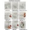 360 Large Rotating Makeup Organizer for Vanity Clear - Adjustable & Durable Spinning Cosmetics Skincare Perfume Brush Storage for Bathroom Dresser - Beauty Gift for Girl Women Mom,White view 4