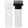 Beaupretty Hair Oiling Bottle Applicator Set with Nozzle and Root Comb 2-Piece for Precise Hair Dye and Treatment Application at Home and Salon view 1
