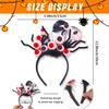 1 Pack Halloween Headbands Large Size Hair Bands Halloween Horrible Blood Eyes Head Hoops Halloween Party Hair Accessories Cosplay Hoops Bands Hairwear for Adult Kids Halloween Hair Decorations view 2