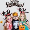 1 Pack Halloween Headbands Large Size Hair Bands Halloween Horrible Blood Eyes Head Hoops Halloween Party Hair Accessories Cosplay Hoops Bands Hairwear for Adult Kids Halloween Hair Decorations view 3
