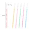300 Pieces Disposable Lip Brushes Premium Lipstick Gloss Wands Applicator Makeup Tool Kits (Mixed 6 color) view 2