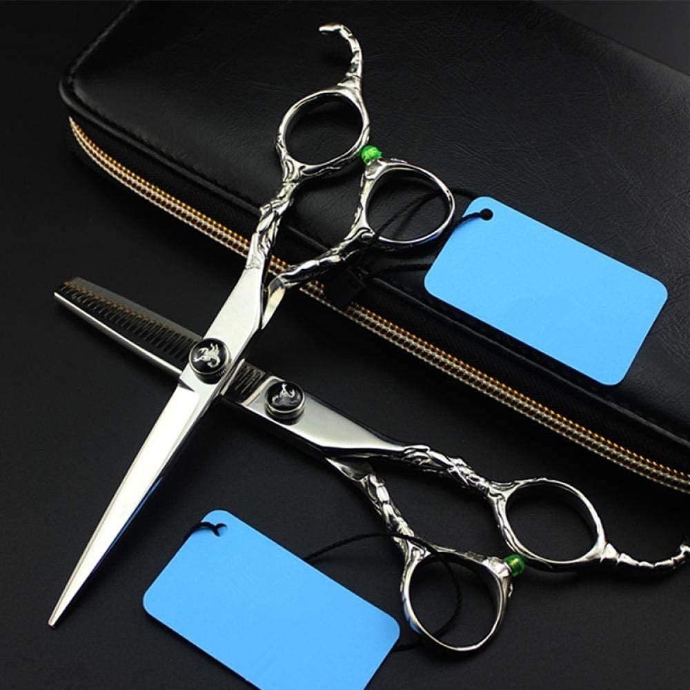 440c 6 Inch Scorpion Hair Salon Scissors Cutting Barber Hair Scissors Thinning Shears Hairdressing Scissors