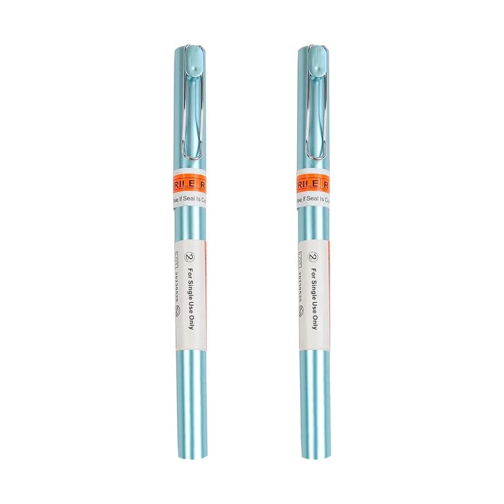 Tazrigo 2pcs 14G Emergency First Aid Kit Tension Pneumothorax Thoracic Needle Chest Decompression Needles Body Piercing Needle
