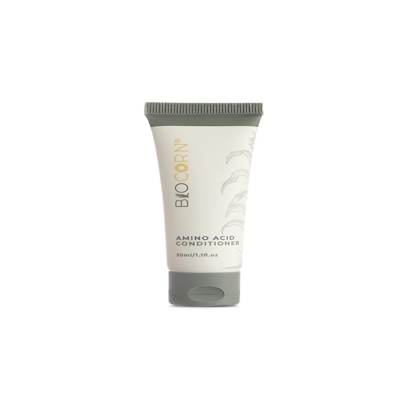 BIO CORN Travel Size Conditioner, Hotel Toiletries Bulk (200 Pack, 1.1oz/30ml), Degradable Tube -Cornstarch Material