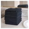 CLENEA Black Beauty Salon Hair Spa Bath Drying Towels Pack of 5 (Color : Black, Size : 2PCS_50X100CM) view 1
