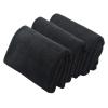 CLENEA Black Beauty Salon Hair Spa Bath Drying Towels Pack of 5 (Color : Black, Size : 2PCS_50X100CM) view 2