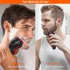 DUITYI Electric Shaver Razor for Men IPX7 Waterproof Beard Trimmer 3D Rechargeable Painless Rotary Shaver with Pop up Trimmer 2 in 1 Electric Shaver view 2