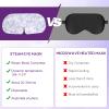 XPCARE 32 Pack Steam Eye Masks for Dry Eyes, SPA Warm Sleep Eye Mask, Disposable Heated Eye Mask for Dark Circles, Puffy Eyes, Relief Stress Eye Fatigue(Lavender) view 3