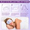 XPCARE 32 Pack Steam Eye Masks for Dry Eyes, SPA Warm Sleep Eye Mask, Disposable Heated Eye Mask for Dark Circles, Puffy Eyes, Relief Stress Eye Fatigue(Lavender) view 4