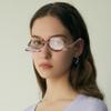 Aisi Women Magnifying Makeup Glasses Eye Make Up Spectacles Flip Down Lens Folding Cosmetic Glasses view 2