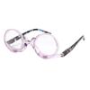 Aisi Women Magnifying Makeup Glasses Eye Make Up Spectacles Flip Down Lens Folding Cosmetic Glasses view 1
