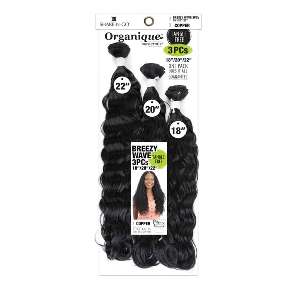 Milky Way Weave Organique Breezy Wave 3Pcs (182022") (1B)
