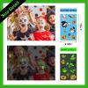 10 Sheets Halloween Temporary Tattoos, Waterproof Kids Tattoos Temporary Pumpkins Zombies Witches Luminous Temporary Tattoos Supernatural Glow Tattoos for Halloween Theme Favors view 2