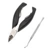 Cuticle Trimmer, Podiatrist Toenail Clippers Professional Thick Ingrown Toe Nail Clipper Pedicure Toenail Cutter Curved Grooming Tool Nail Manicure Cuticle Scissors Cuticle Nippers view 1