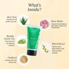 Verem Natural Purifying Face Wash With Matcha Green Tea, Aloe Vera & Witch Hazel For Women & Men || All-Natural, Vegan & Cruelty-Free || For A Soothing & Rejuvenating Daily Cleanse (150 Ml) view 3