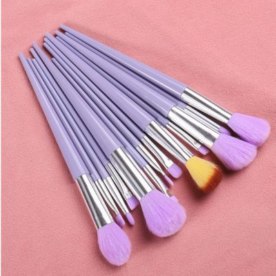 13 Four Seasons Green Makeup Brush Set Portable Soft Hair Blush Brush Eyeshadow Brush Full Set of Make-up Tools