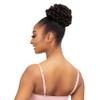 Janet Collection REMY ILLUSION  DOVER Braided Drawstring Ponytail - Premium Synthetic Fiber  Human Hair Touch  Petal Passion Twist Style (F1B/27) view 2
