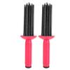 Curling Roll Comb, Curling Comb Hair Curler Hair Fluffy Curling Roll Comb AntiSlip Curling Curl Brush Wand Hairstyling Tools view 1