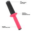 Curling Roll Comb, Curling Comb Hair Curler Hair Fluffy Curling Roll Comb AntiSlip Curling Curl Brush Wand Hairstyling Tools view 3