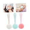 FOMIYES 3sets Silicone Facial Brush Set Makeup Brush Cleaner Face Exfoliator for Women Portable Easy to Use Manual 3pcs*3 view 2